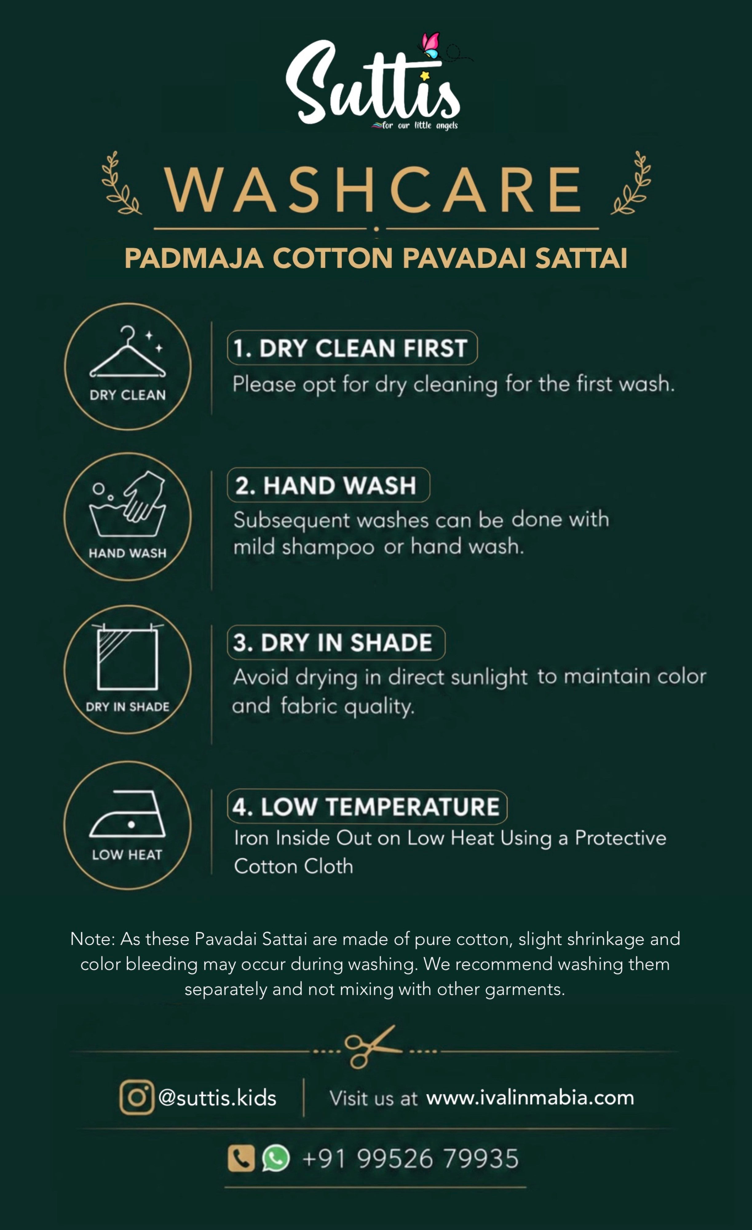 Cotton Pavadai Sattai - Brownish grey and dark plum
