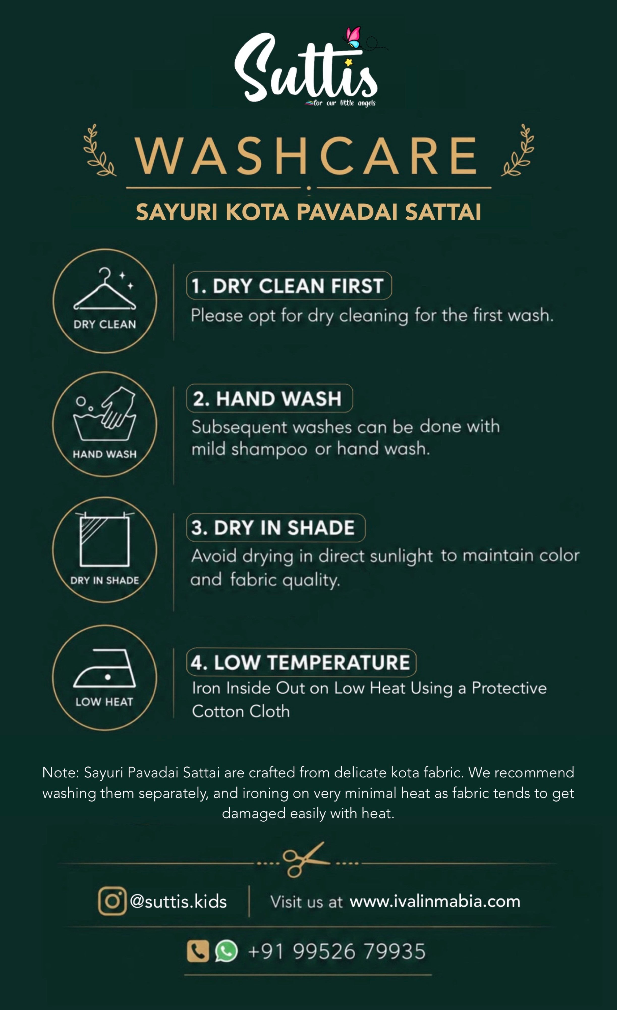 Sayuri Silk Cotton Pavadai Sattai - Pale Yellow