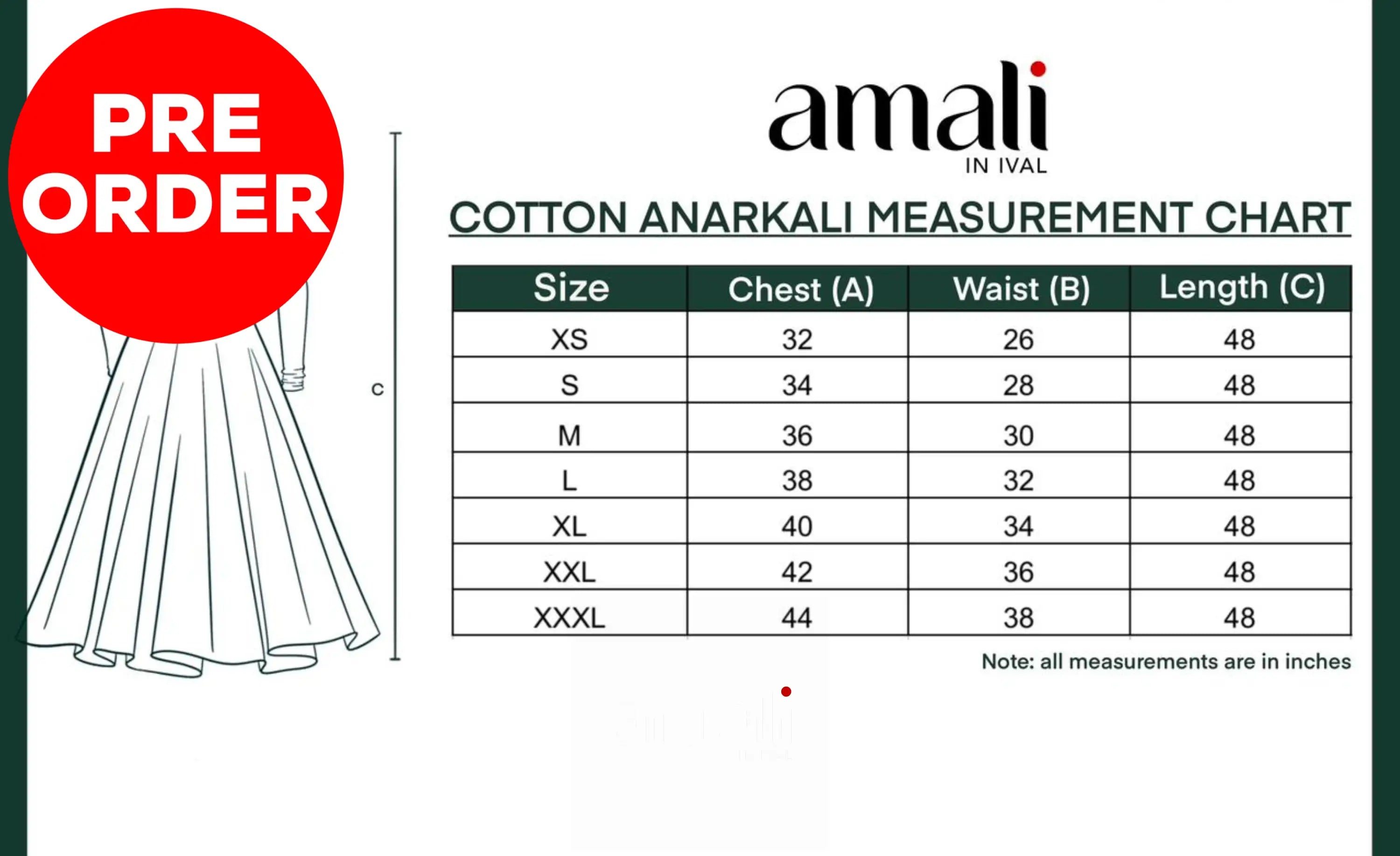 Black Chettinad Cotton Anarkali Anarkalis