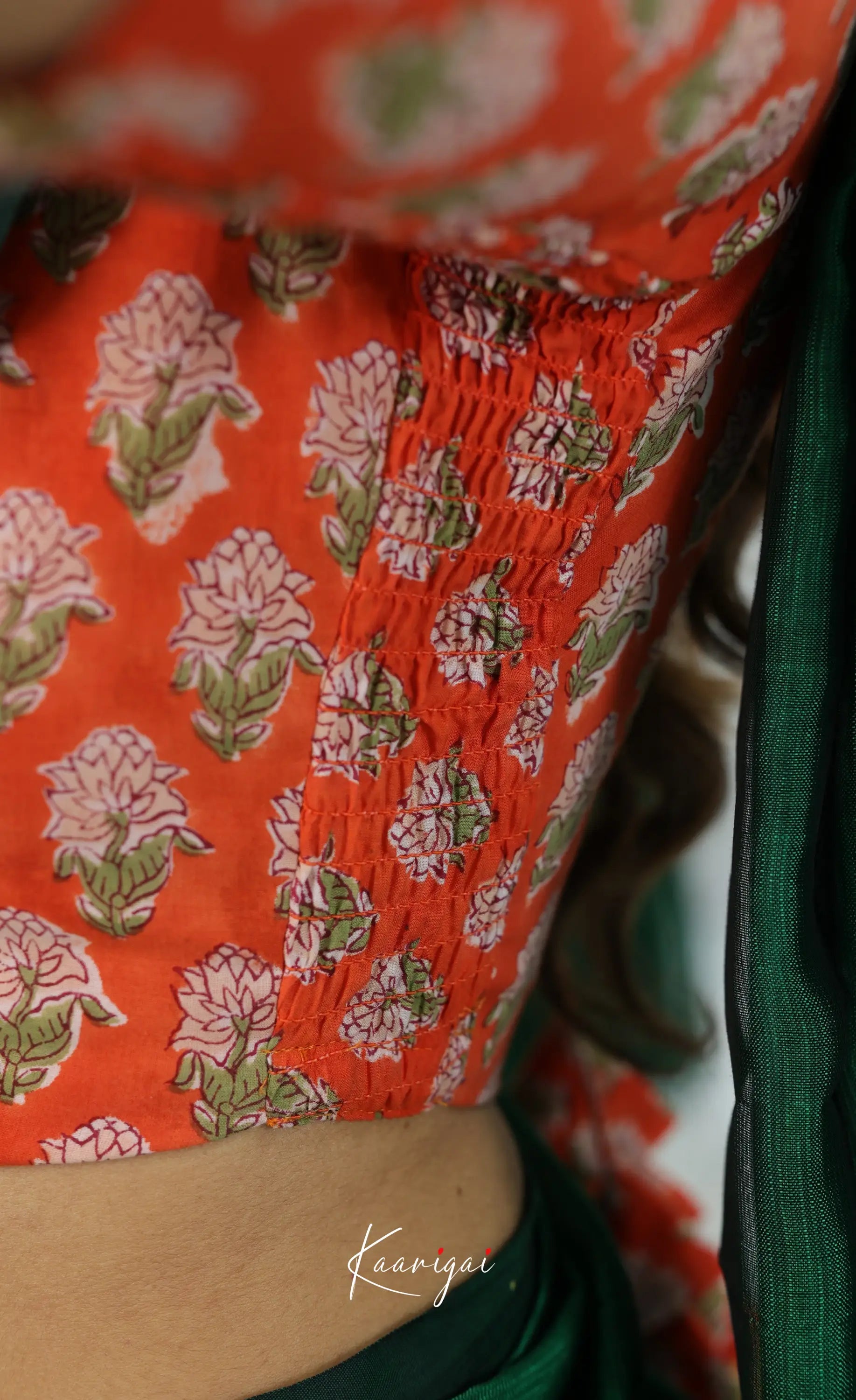 Madura Mangalagiri Saree - Bottle Green - Sarees