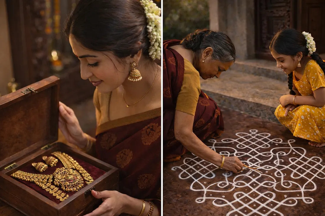 FROM ANCESTRAL JEWELS TO EVERYDAY KOLAMS: A WEARABLE TRIBUTE