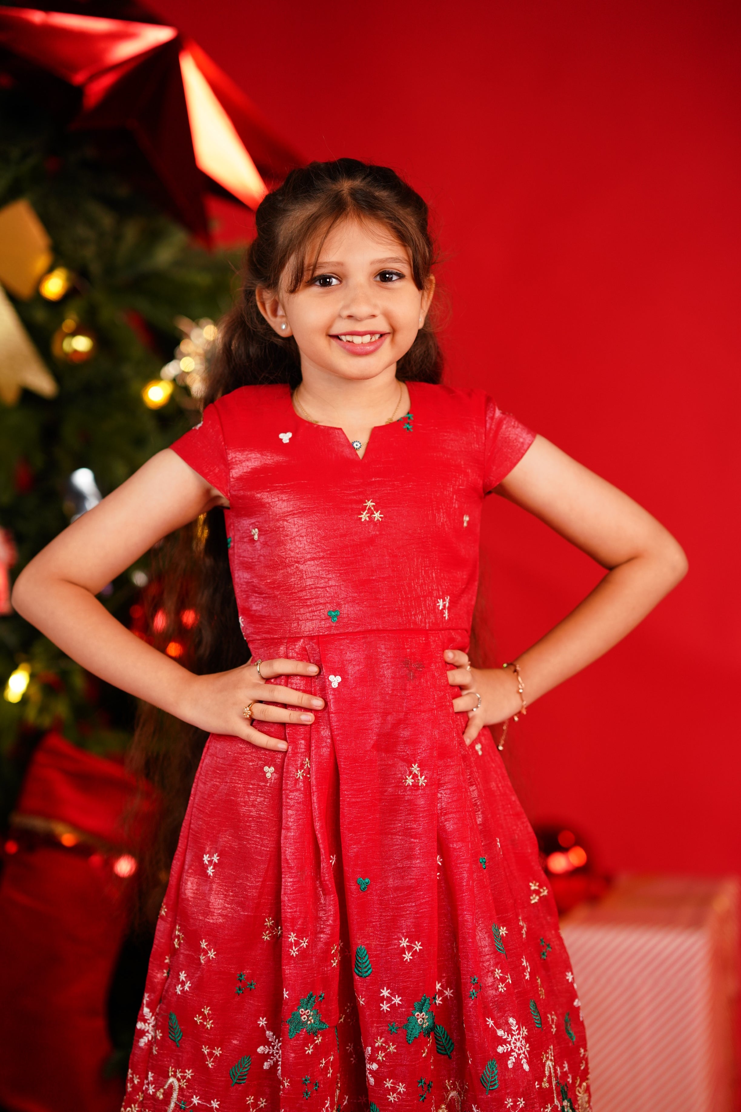 Christmas Frock - Red