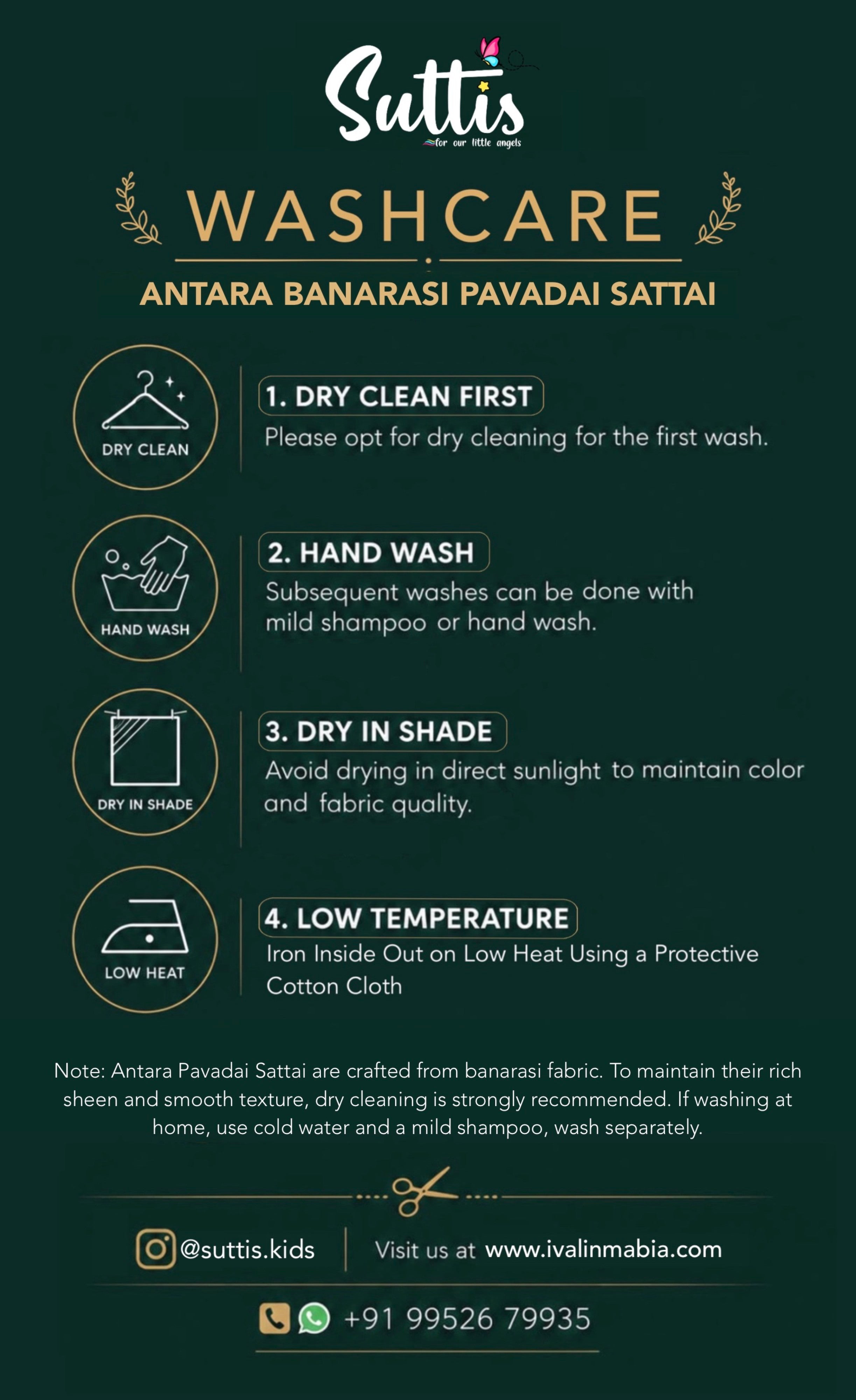 Antara - Violet Tone and Bright Blue Shade Pavadai Sattai
