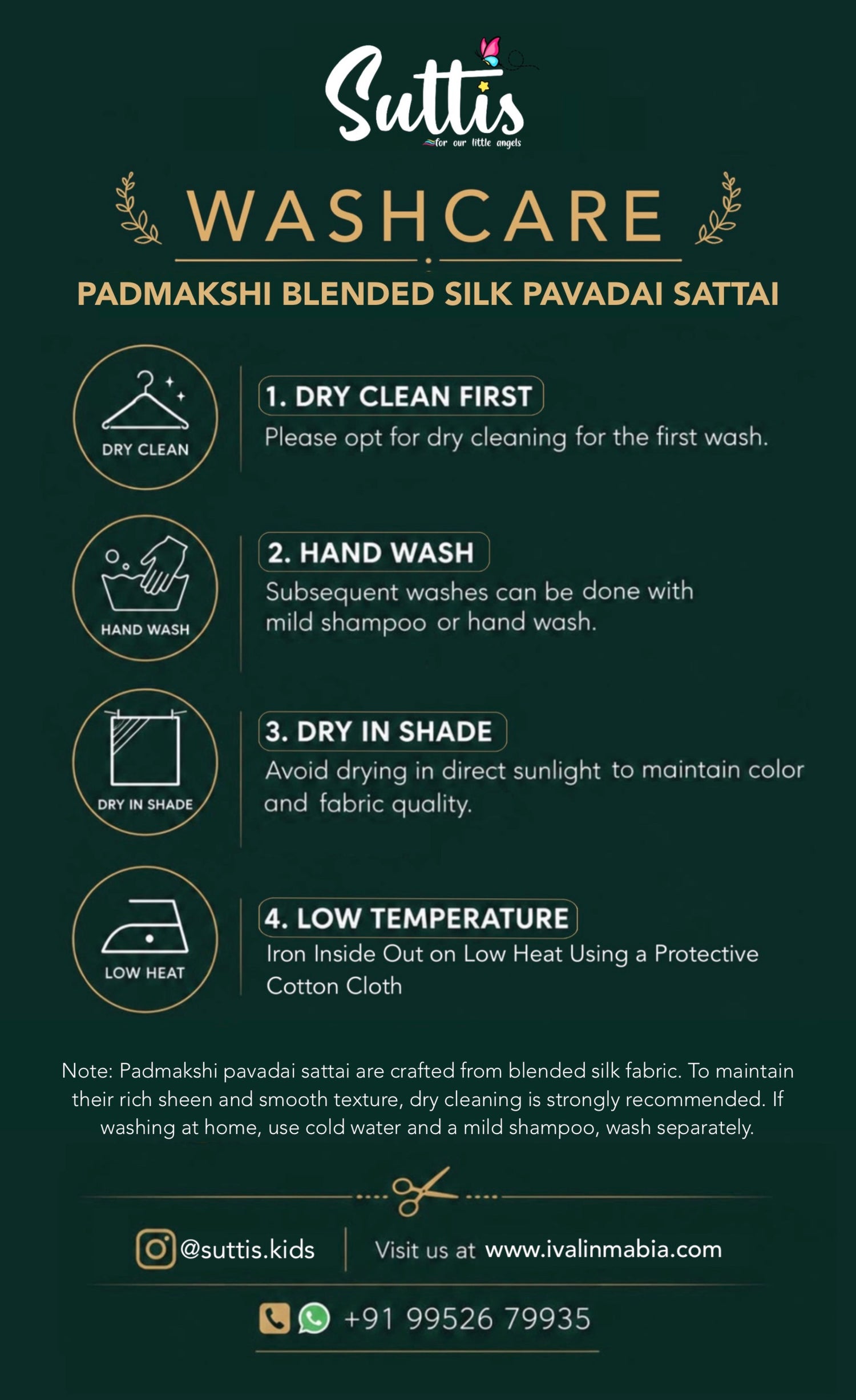 Blended Silk Pavadai Sattai -  Cream and dull Maroon