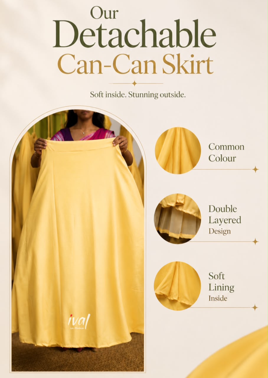 Detachable Can-Can Skirt