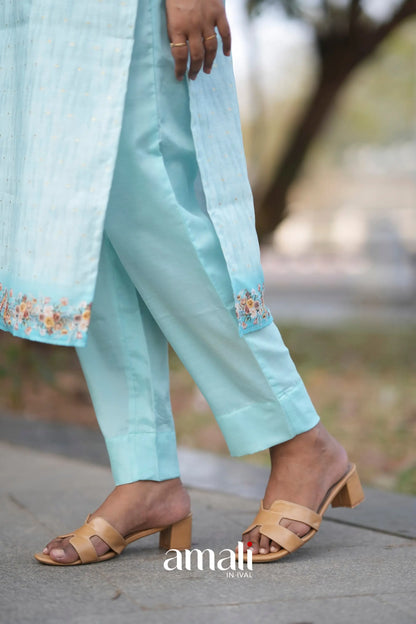 Athira Salwar - Pastel Blue salwar