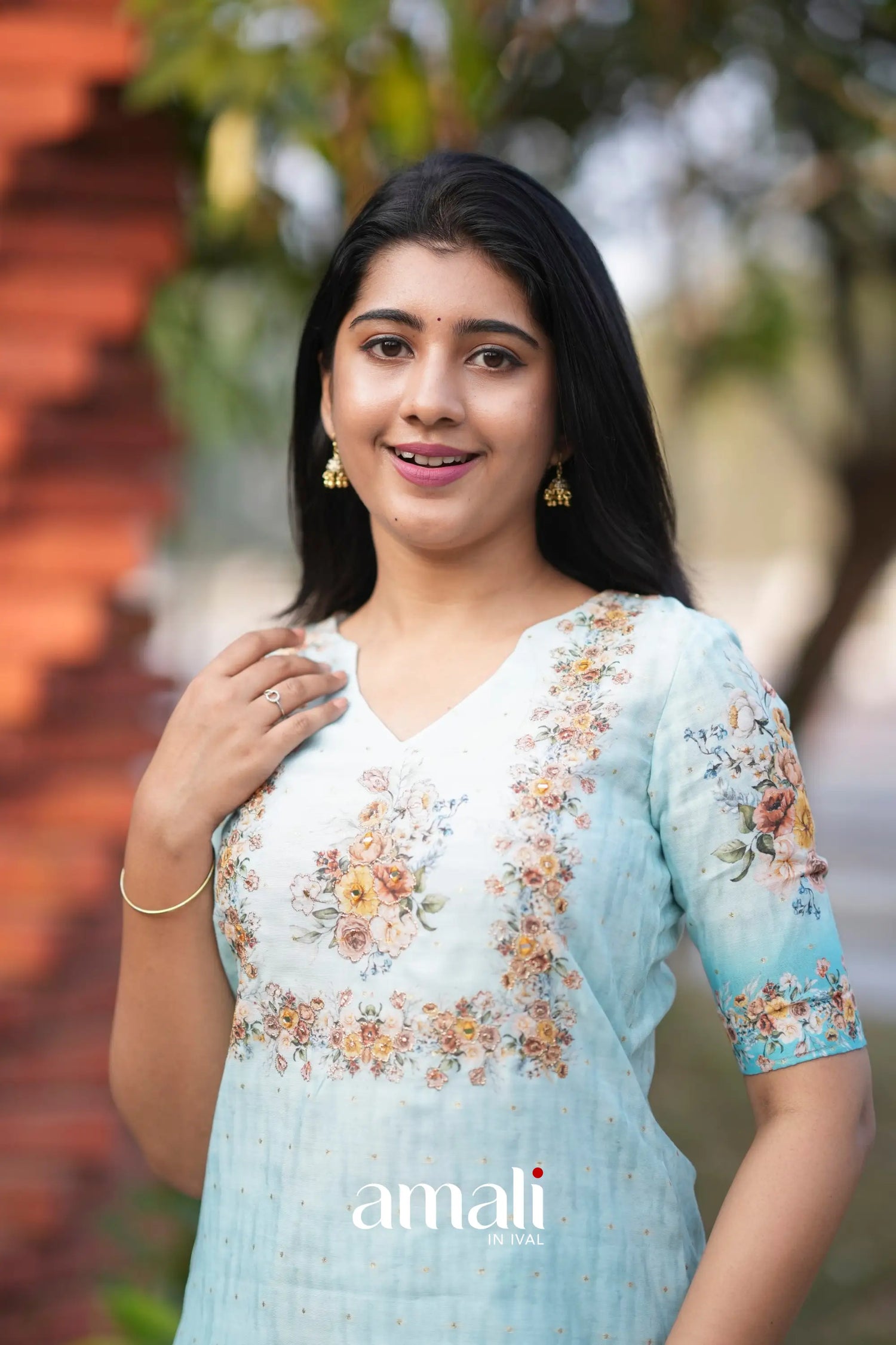 Athira Salwar - Pastel Blue salwar