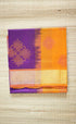 Chaarvi- Purple With Mustard Orange Kanchi Silk Cotton Saree Sarees