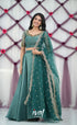Coral - Teal Green Crop Top and Skirt - crop top and skirts