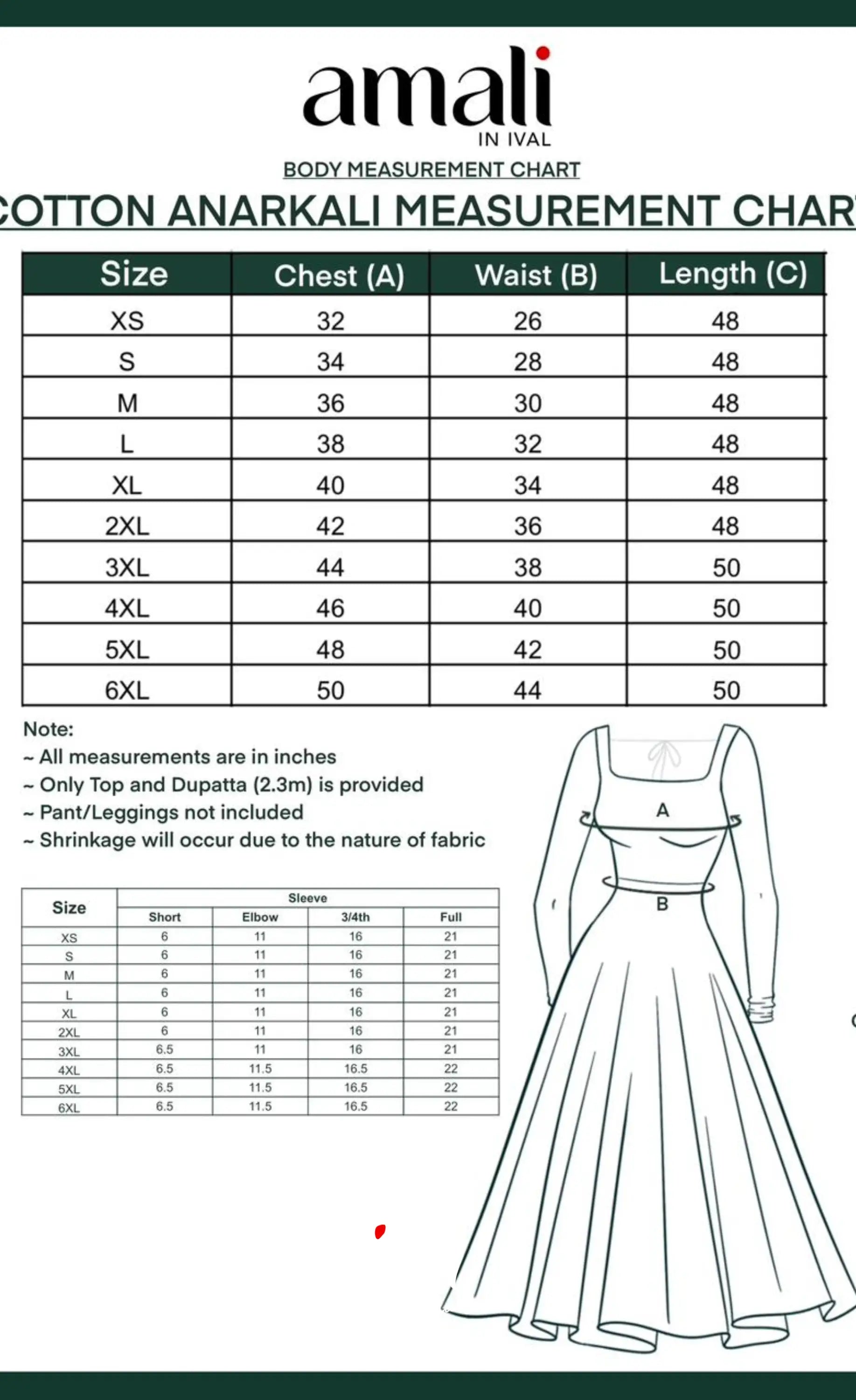 Dark Plum and Green Cotton Anarkali Anarkalis