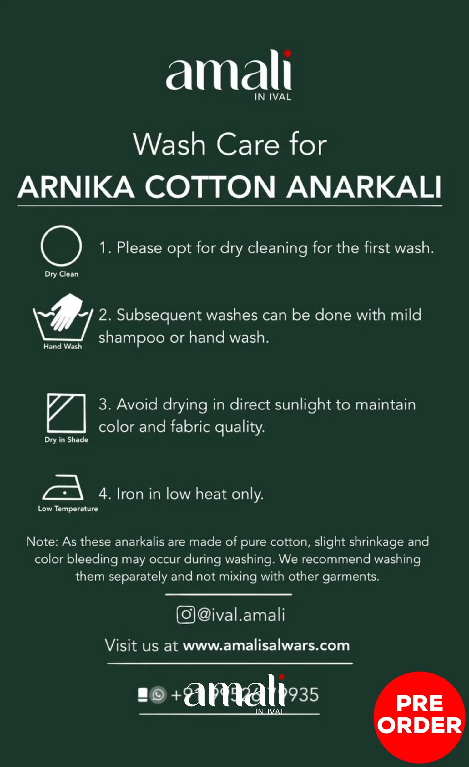 Dark Plum and Green Cotton Anarkali Anarkalis