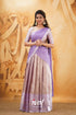 Izhaiyini - Lavender Banarasi Tissue Halfsaree Half Sarees