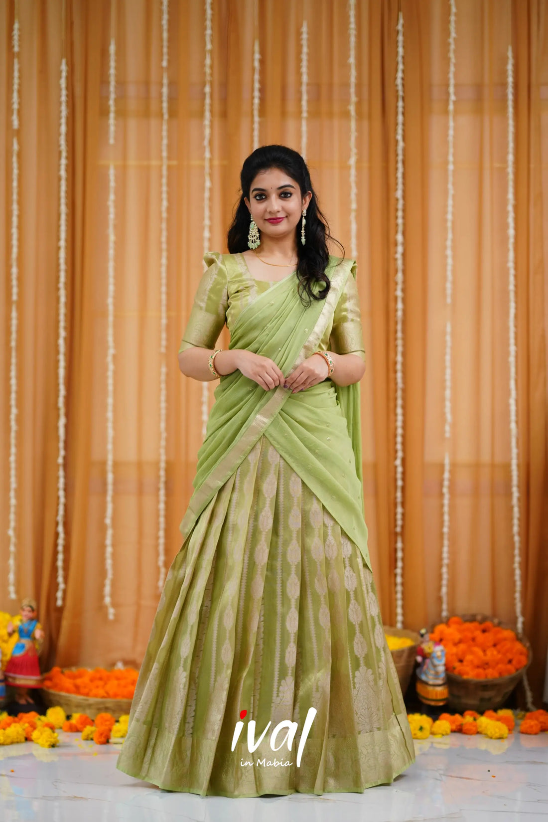 Party wear half sarees with price hotsell