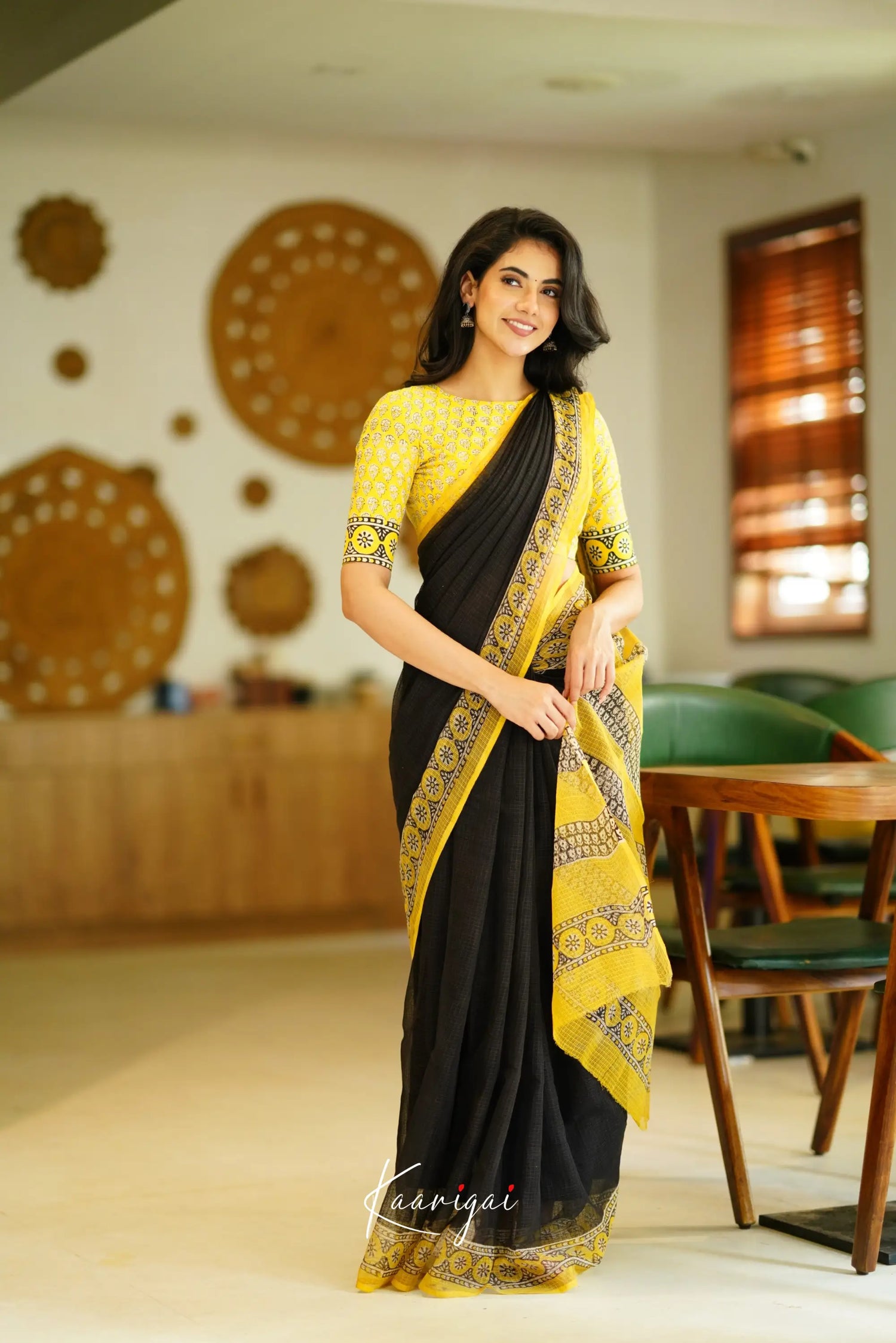 Kamali Kota Saree - Black Sarees