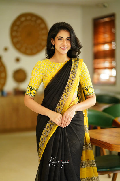 Kamali Kota Saree - Black Sarees