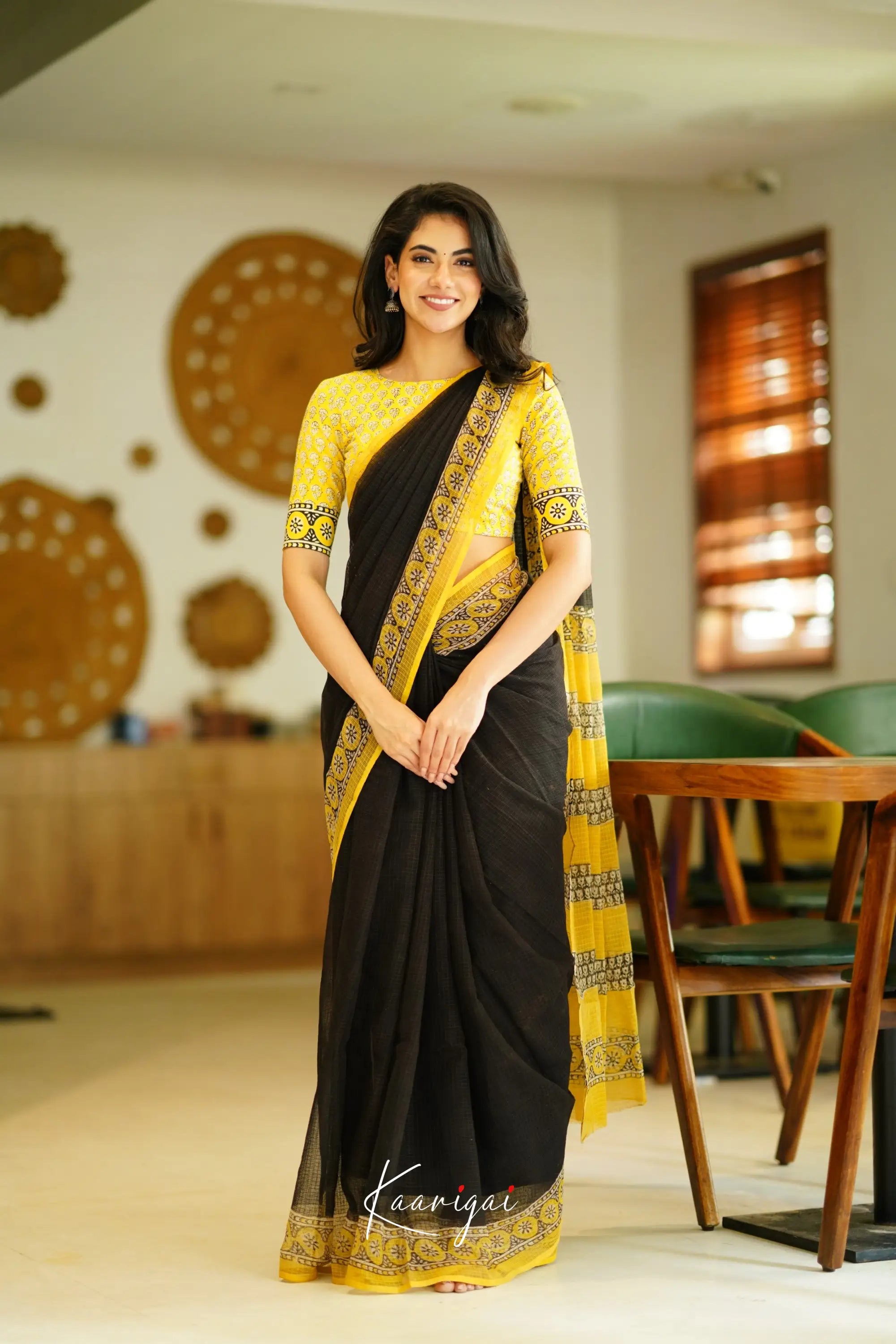 Kamali Kota Saree - Black Sarees