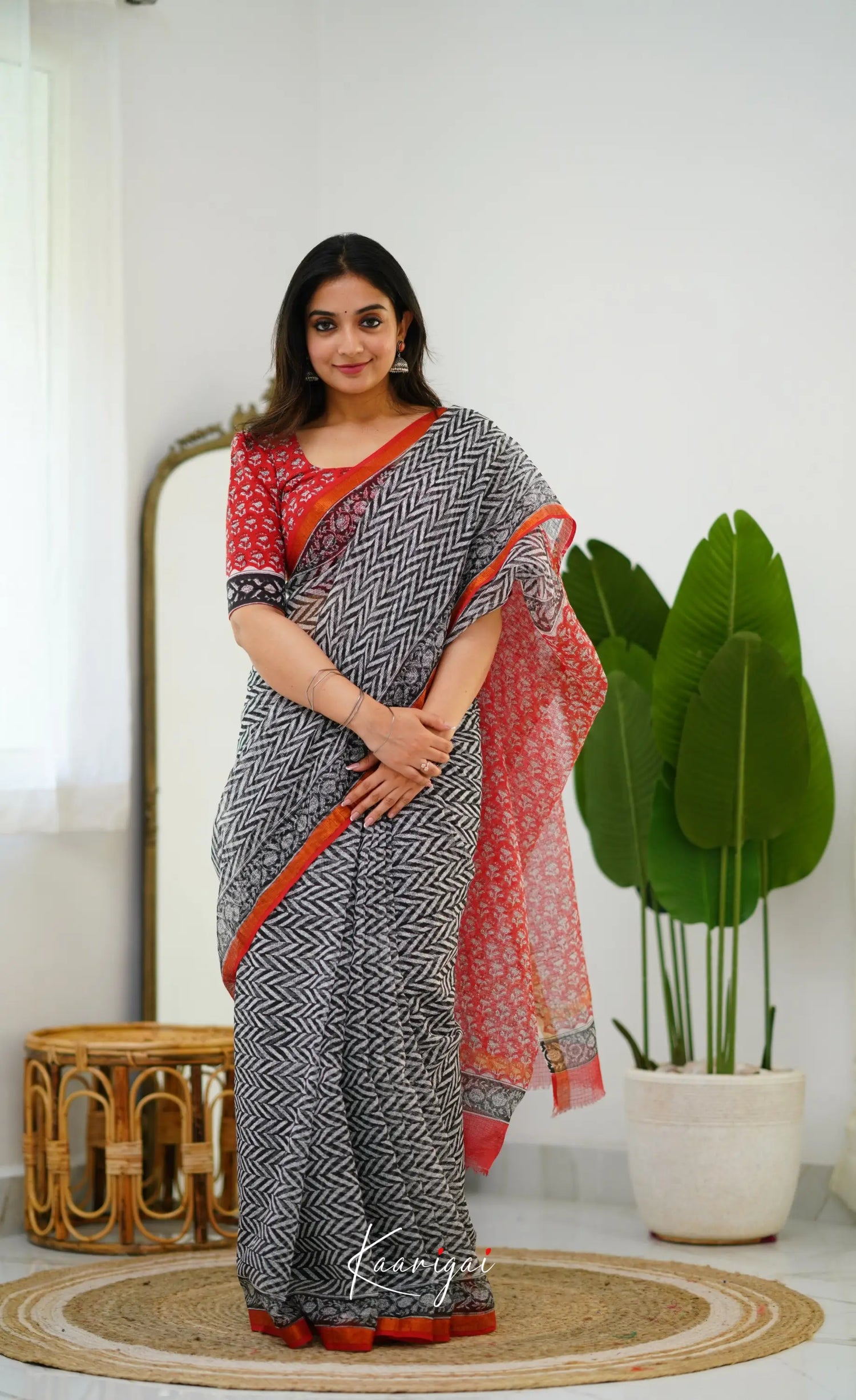 Kamali Kota Saree - Black Sarees