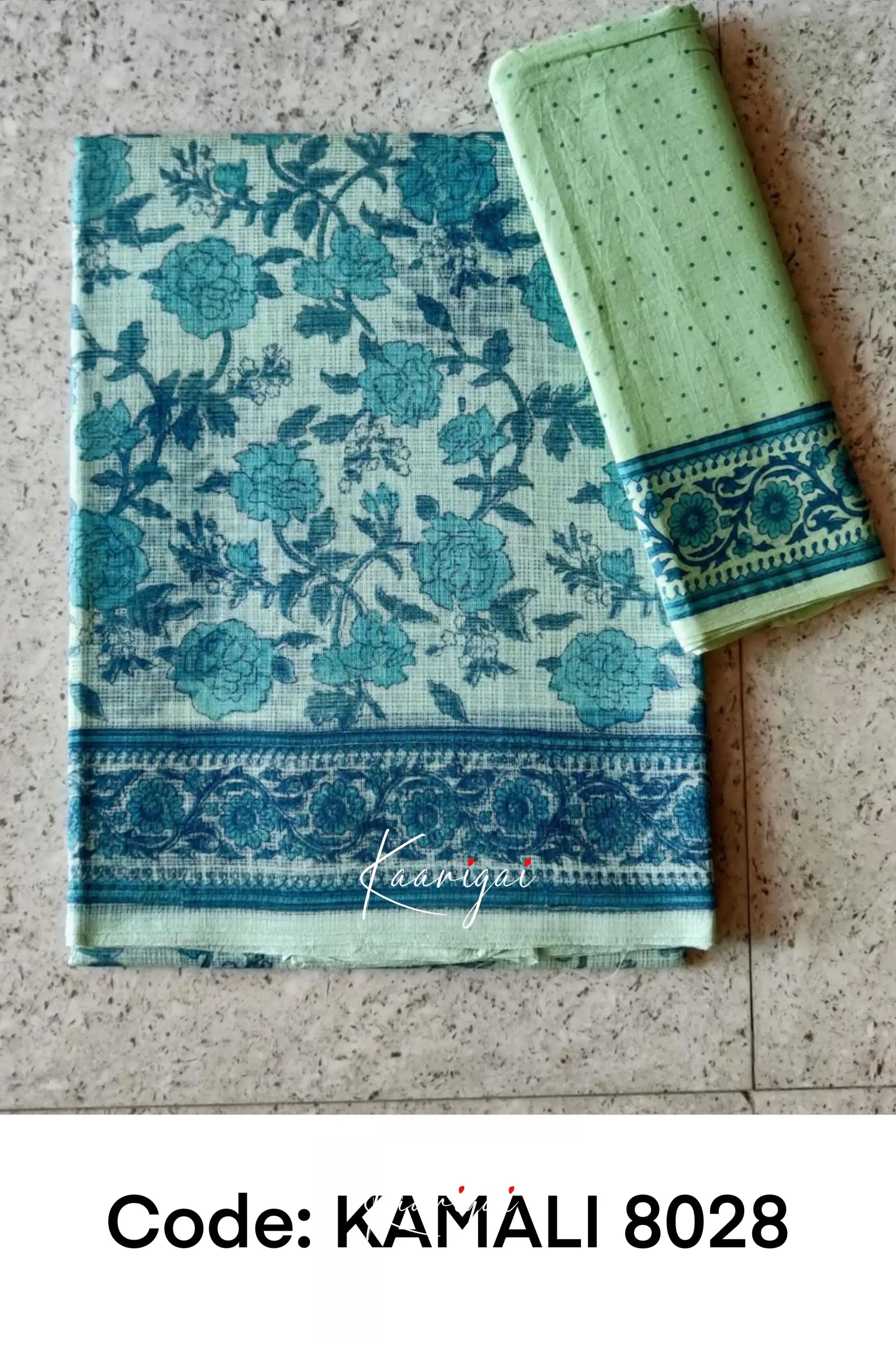 Kamali Kota Saree - Pastel Green Sarees