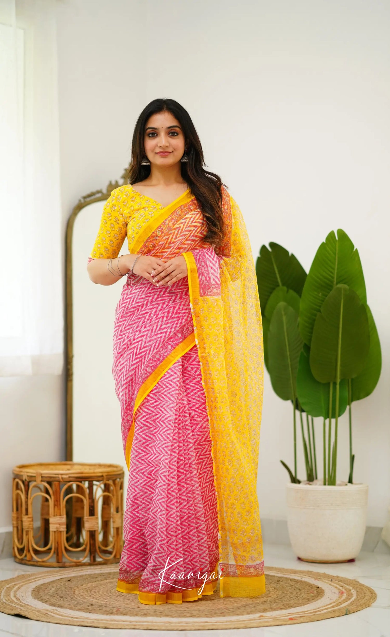 Kamali Kota Saree - Pink Sarees