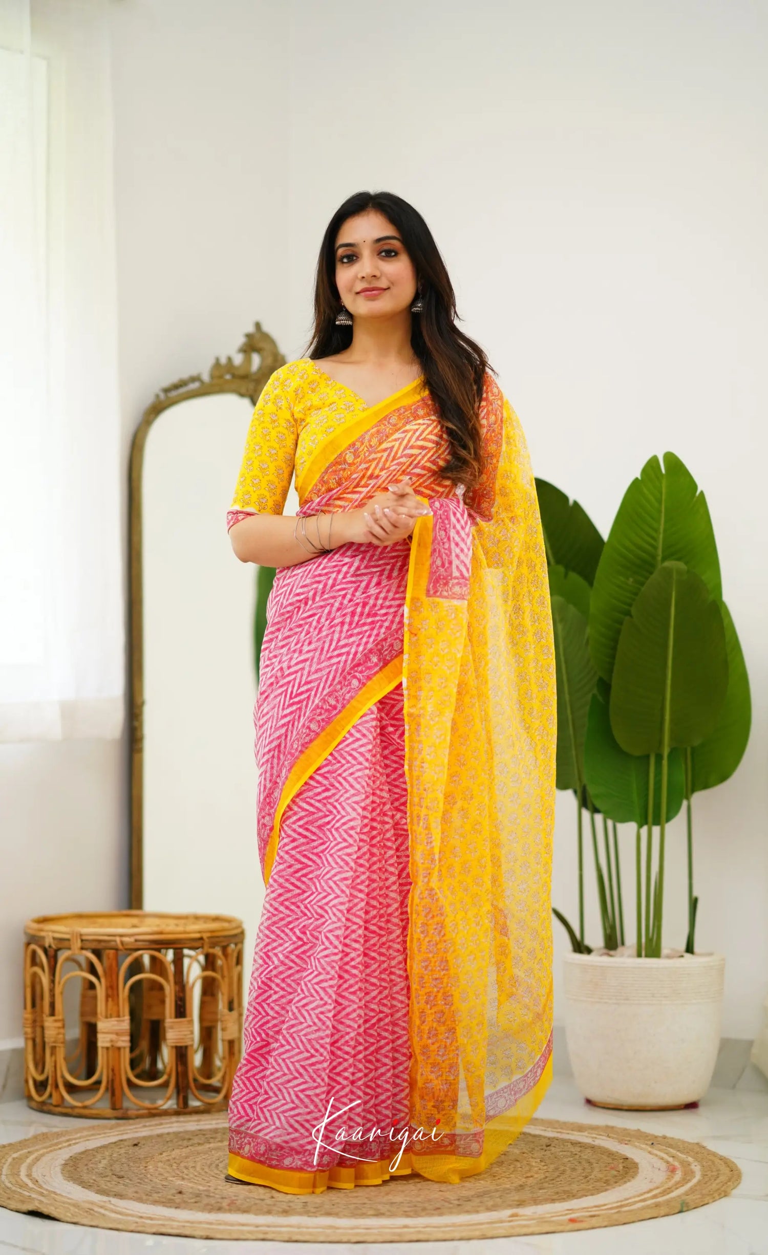 Kamali Kota Saree - Pink Sarees