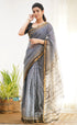 Kamali - Shade Of Navy Blue And Black Sarees