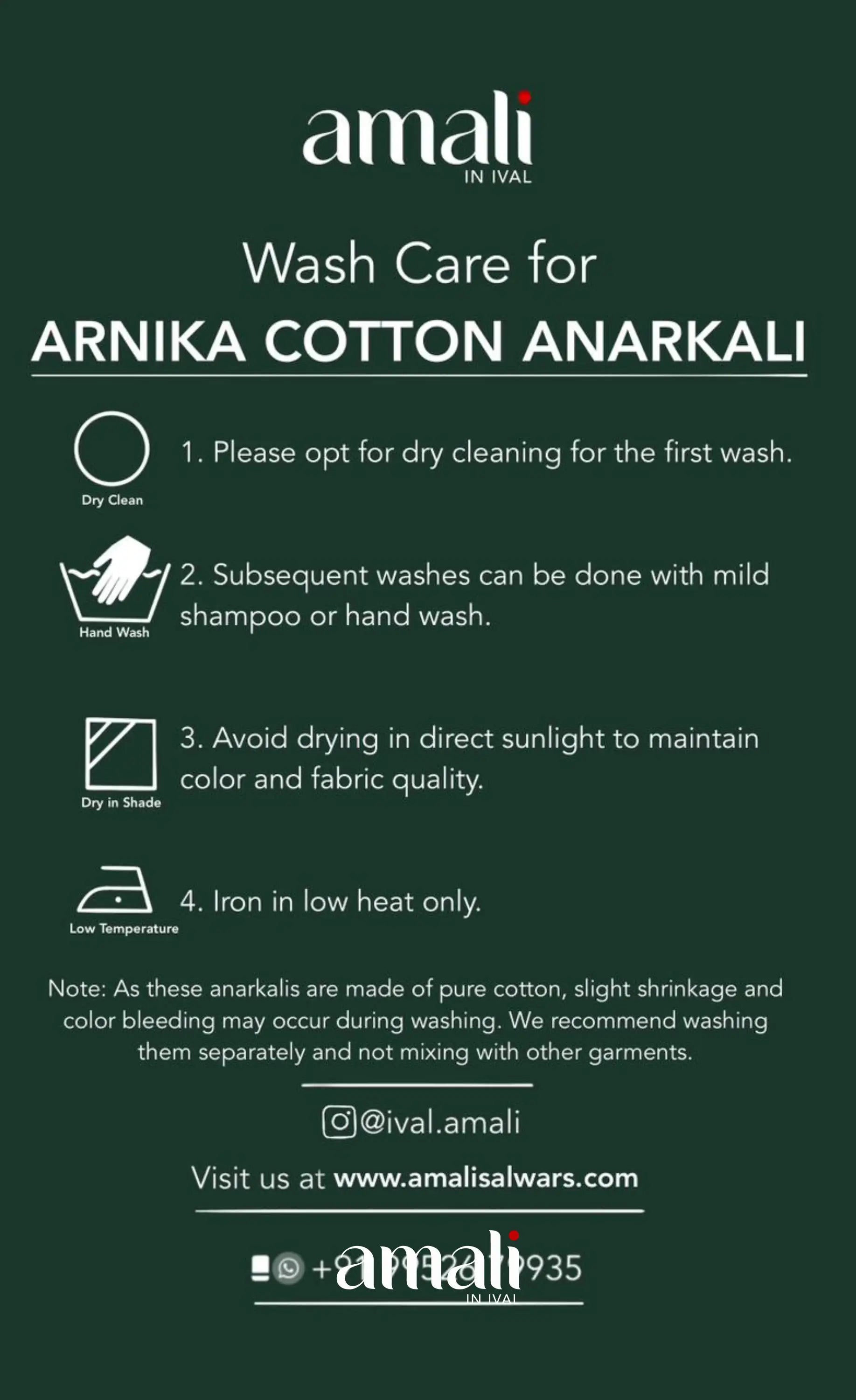 Lavender and Dark Blue Cotton Anarkali Anarkalis