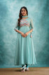 Light Blue Georgette Anarkali Anarkalis