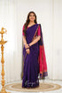 Maanvi Maheswari Silk Cotton Saree - Purple And Pink Sarees