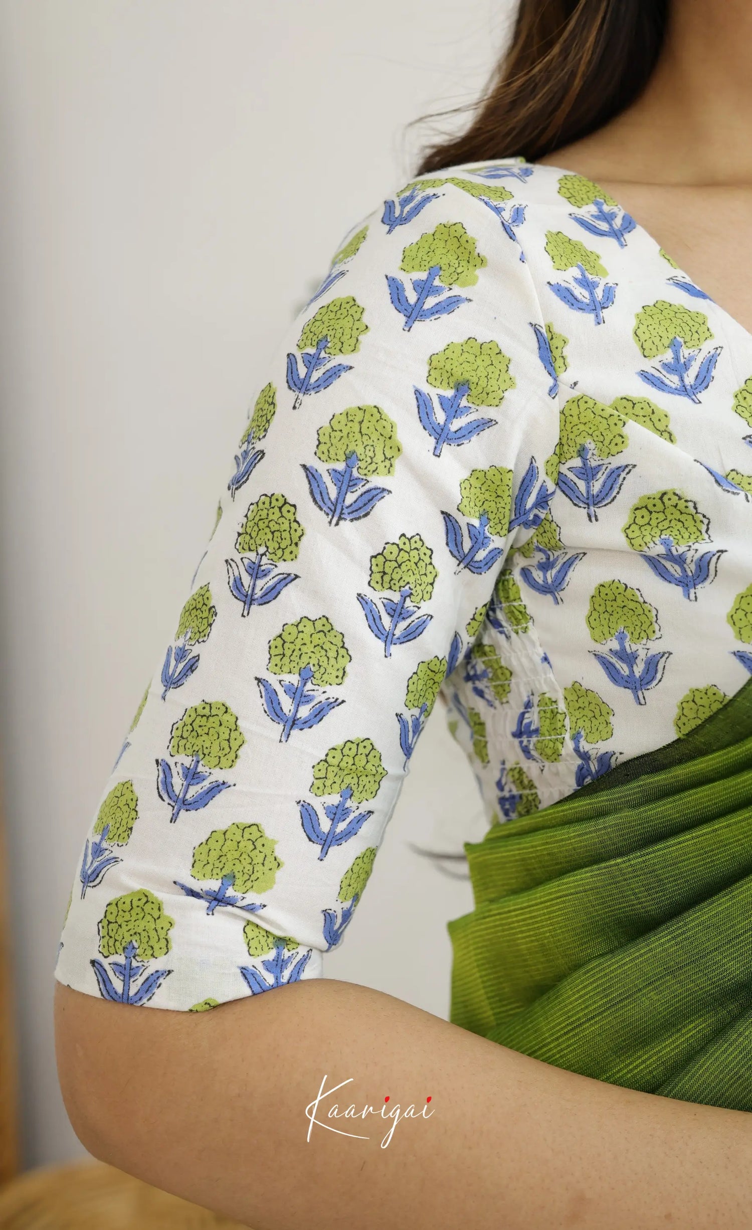 Madura Mangalagiri Saree - Light Green - Sarees
