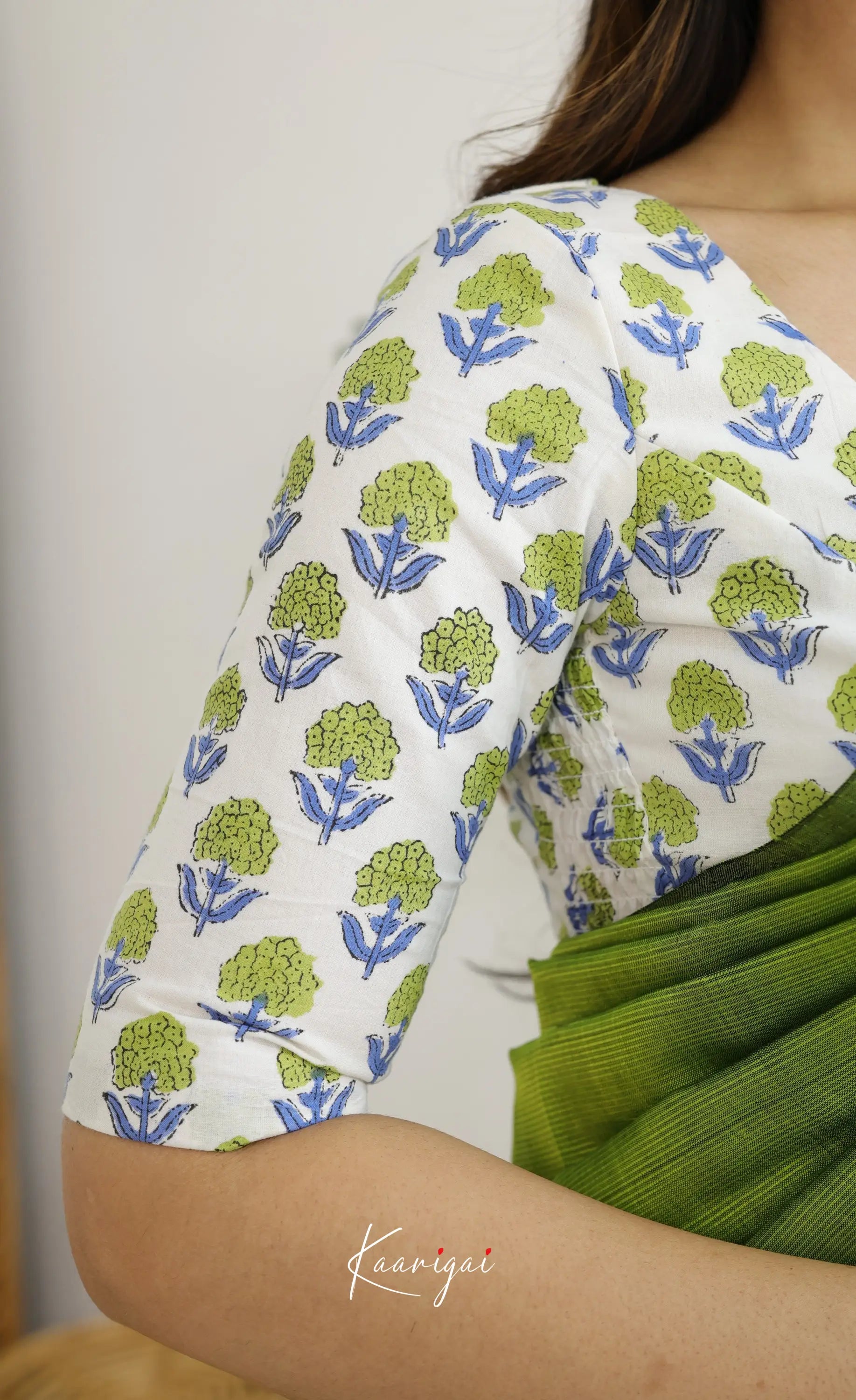 Madura Mangalagiri Saree - Light Green - Sarees