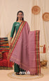 Mauve With Dark Maroon Chettinad Cotton Dupatta salwar