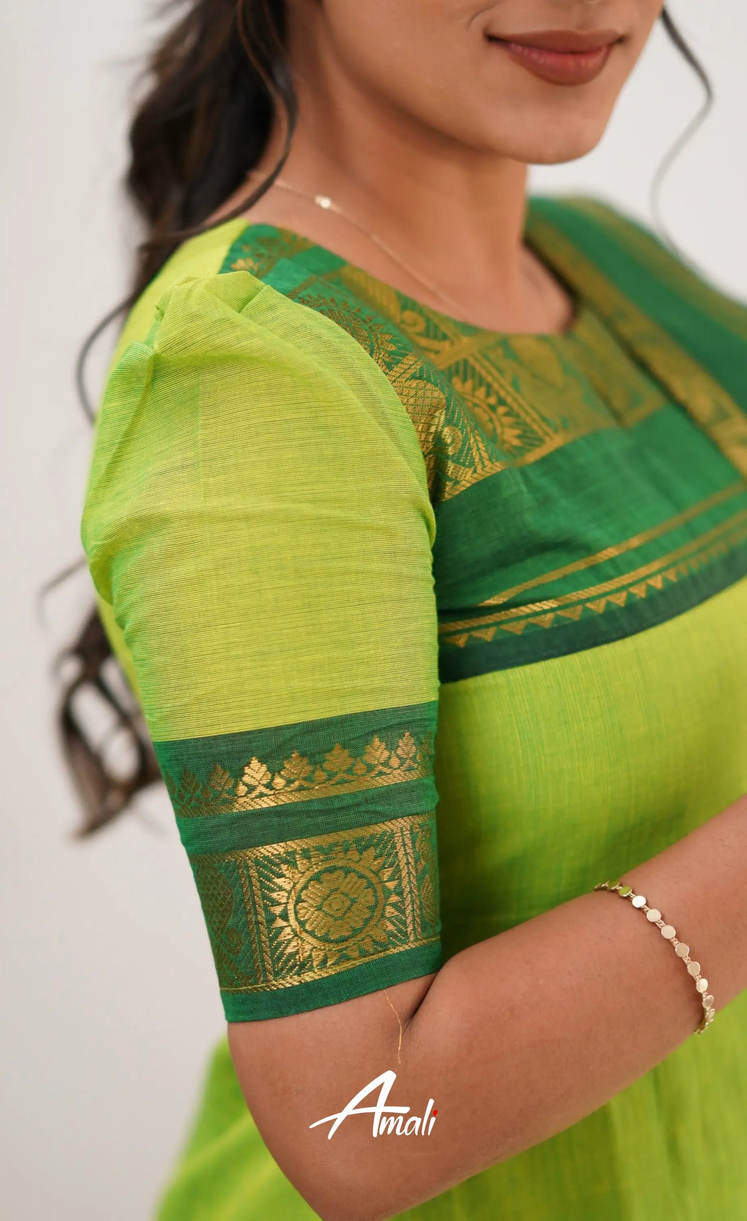 Meera Cotton Salwar - Light Green Salwar