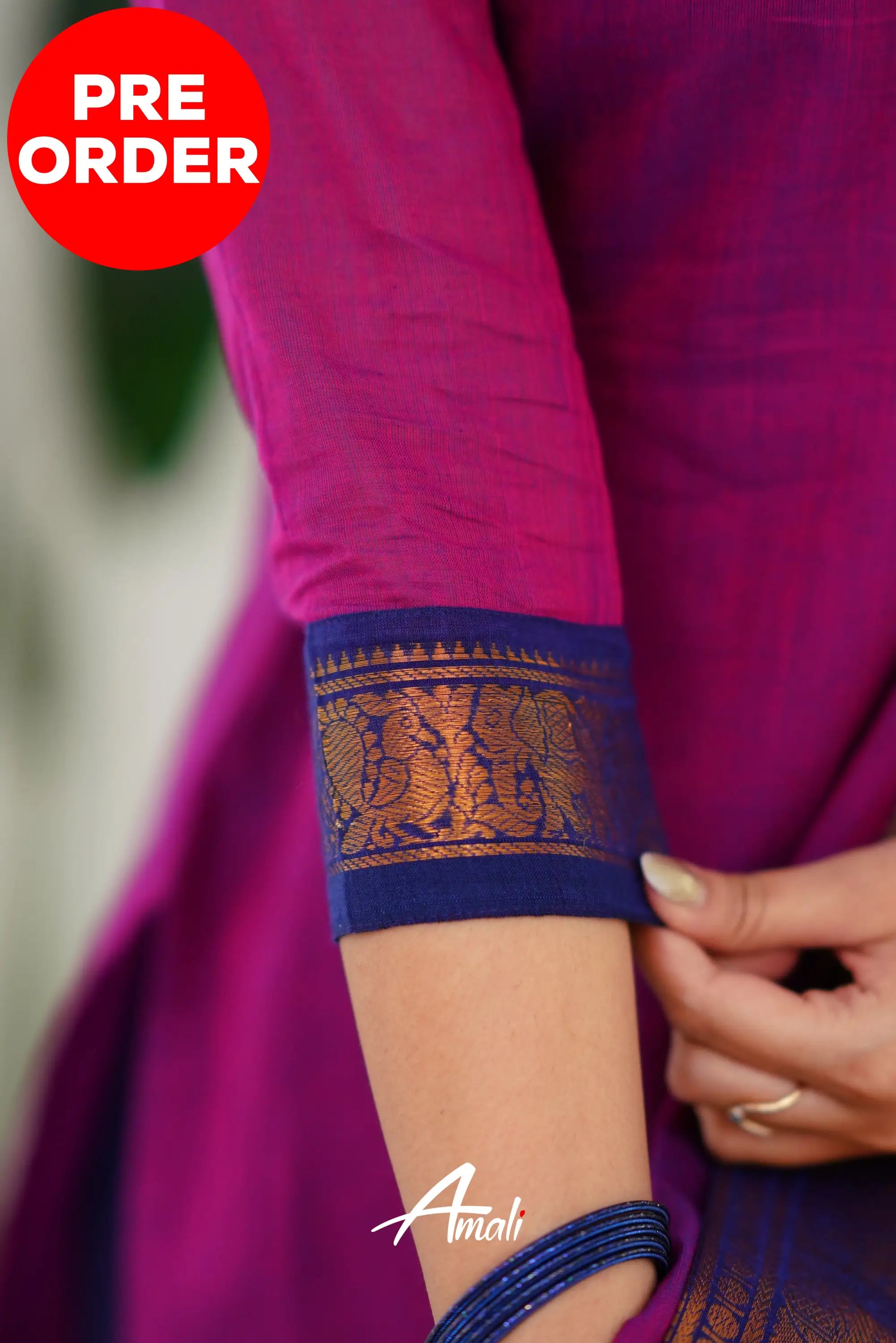 Meera Cotton Salwar - Pinkish Magenta Anarkalis