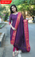 Meera Cotton Salwar - Purple and Pink salwar