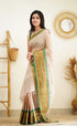 Nalinam - Beige Cotton Saree Sarees