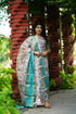 Organza Salwar - Dark Teal Anarkalis