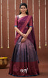 Padmakshi Blended Silk Halfsaree - Purple And Magenta Half Sarees