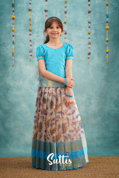 Pavadai Sattai - Sky Blue Kids - Suttis