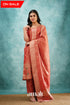 Pavani - Peach Blended Paithani Silk Salwar Salwar