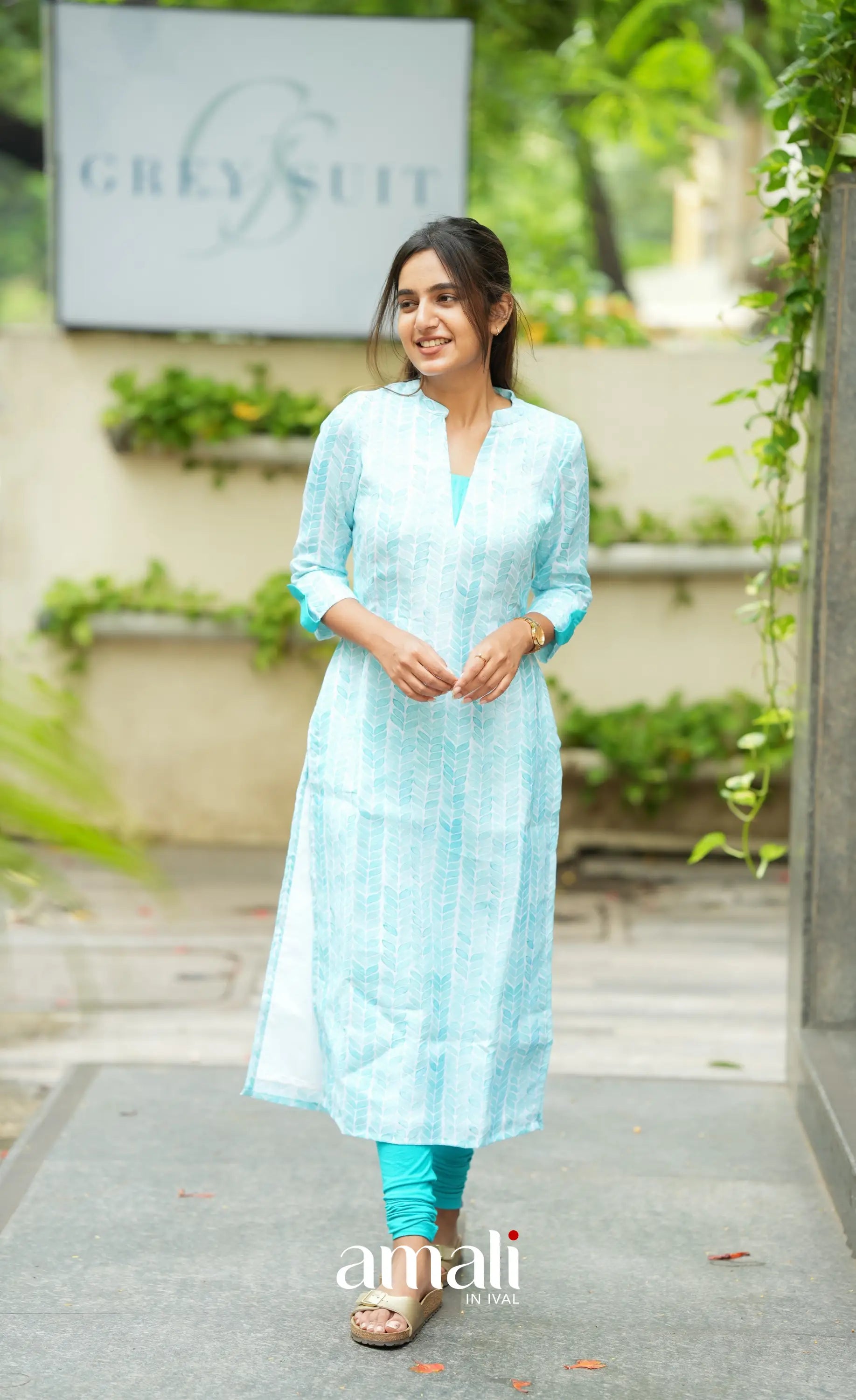 Priyo Organza Kurti - White Co-ord sets