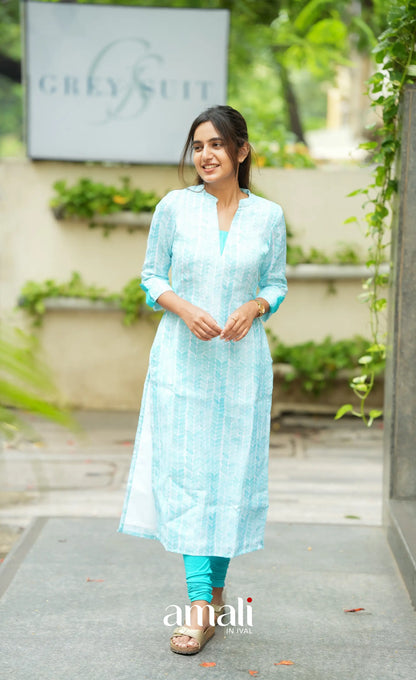 Priyo Organza Kurti - White Co-ord sets