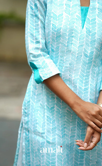 Priyo Organza Kurti - White Co-ord sets