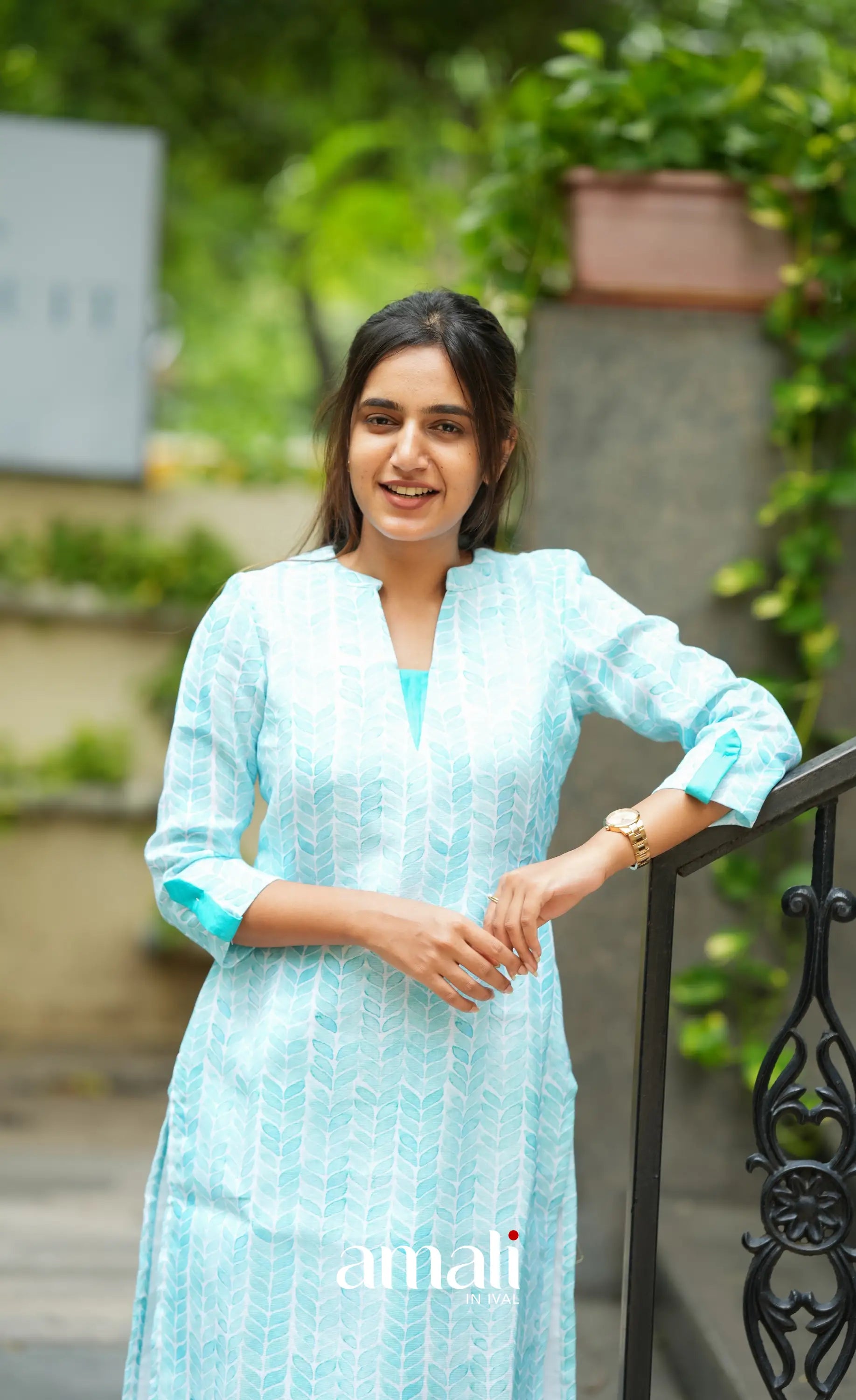 Priyo Organza Kurti - White Co-ord sets