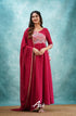 Red Georgette Anarkali Anarkalis