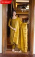 Sanvi Blended Silk Salwar - Mustard salwar