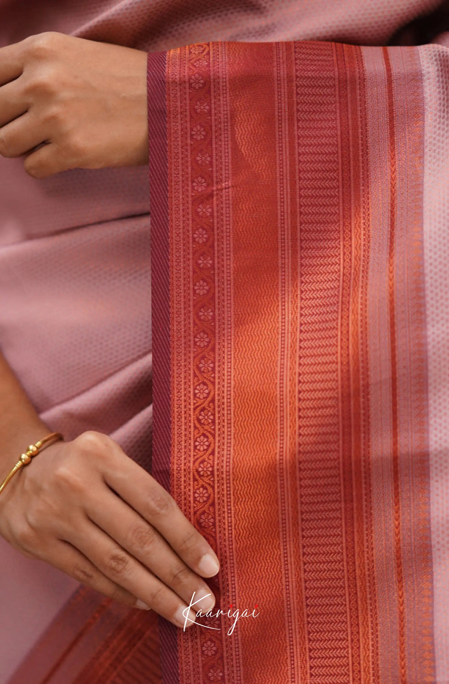Sita - Pastel Pink Semi Silk Saree Sarees