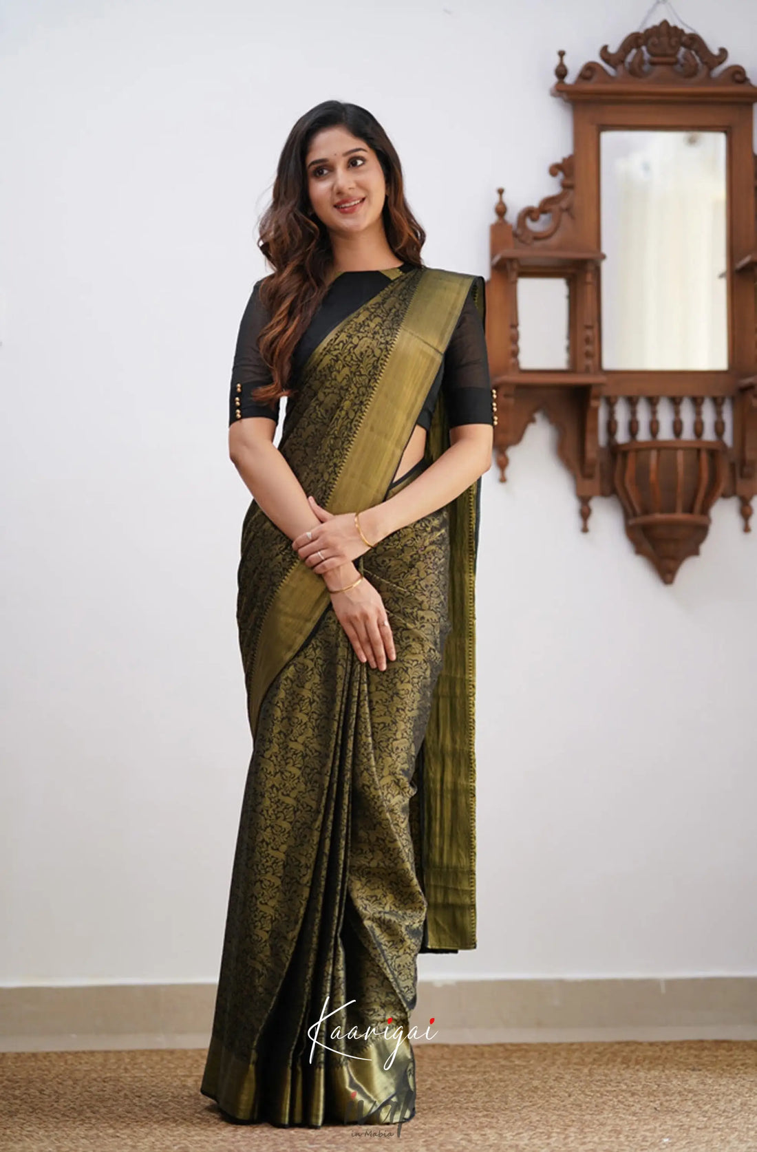 Tara - Black Georgette Sarees