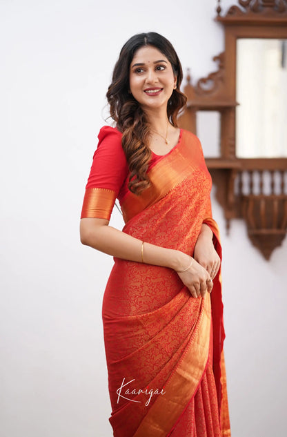 Tara - Red Georgette Sarees