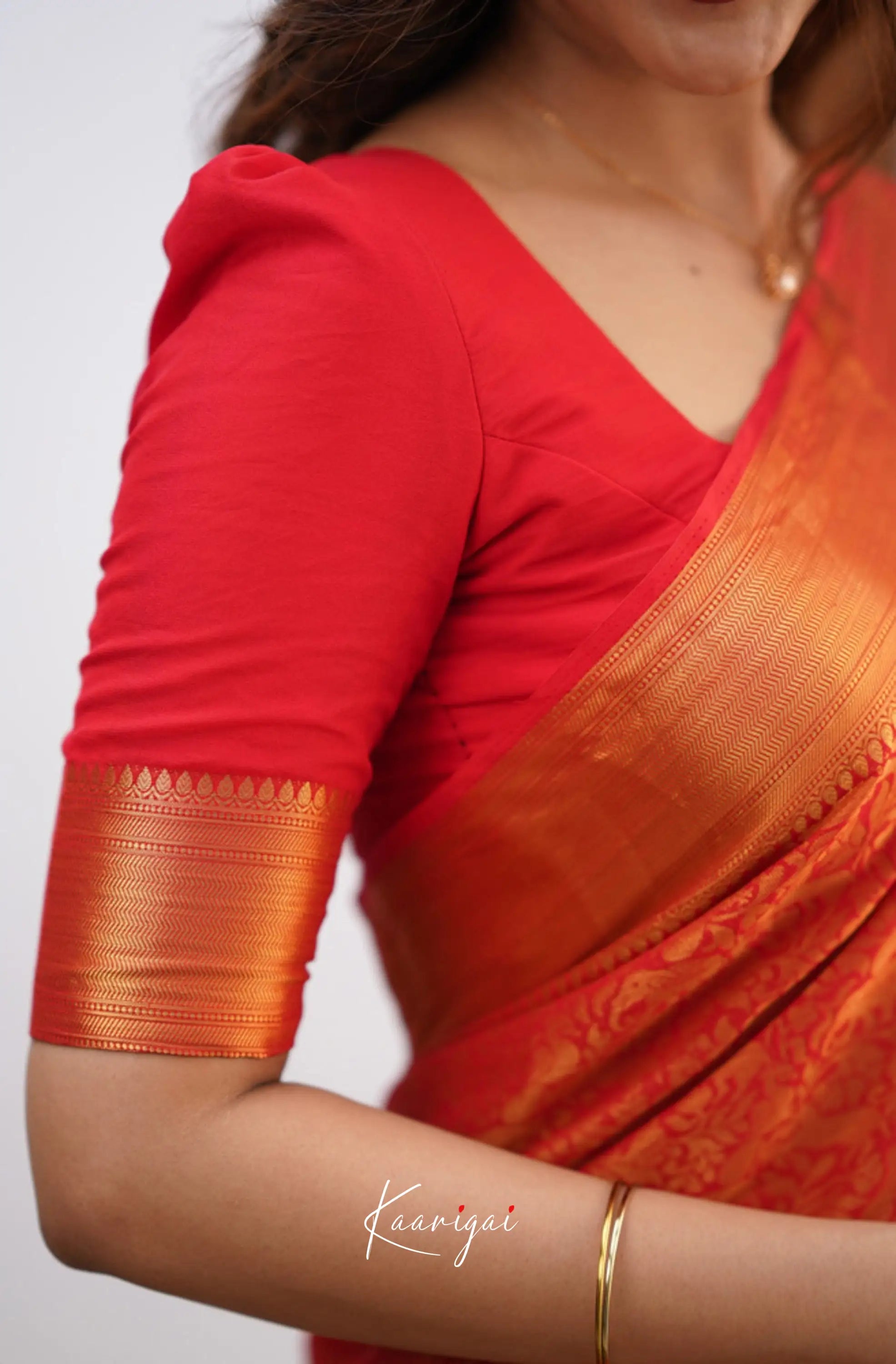 Tara - Red Georgette Sarees