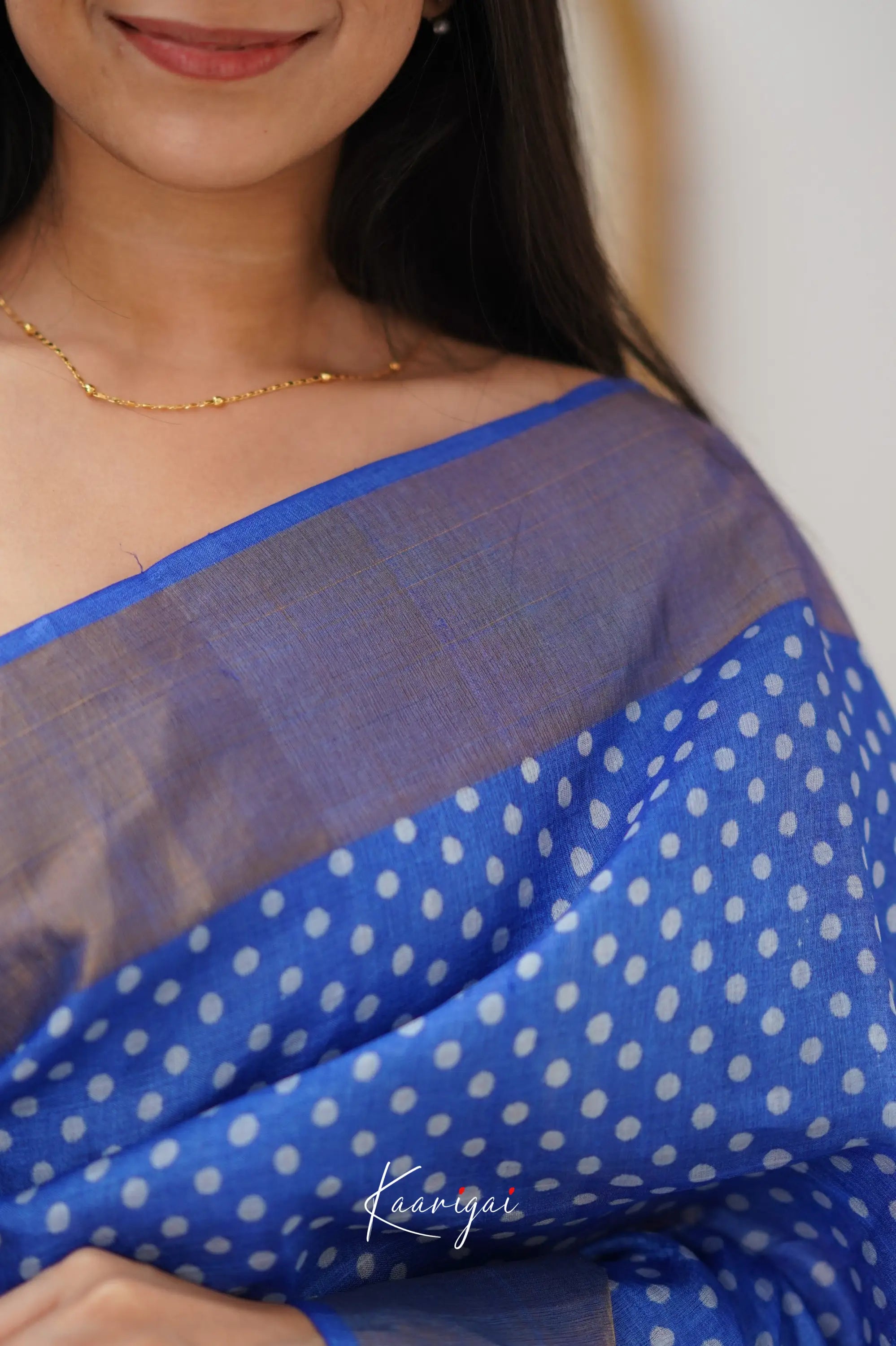 Tarika Ink Blue Shade Pure Tussar Saree Sarees